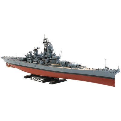 田宫密苏里号战列舰拼装模型