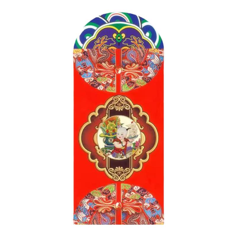 2025年红包国潮新款过年通用红包新年春节信封卡通压岁钱包利是封
