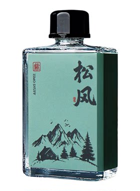 紫墨松风白鼻烟粉松林薄荷鼻吸粉开车防困鼻烟壶药粉提神醒脑10克