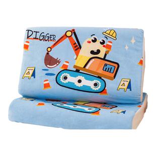 冬季儿童乳胶枕套宝宝绒44×27单个枕头套30×50卡通婴记忆枕芯套