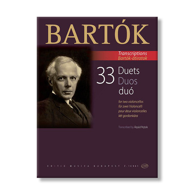 巴托克33首大提琴二重奏双大提琴
