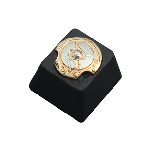 键石DOTA2刀塔游戏外设周边不朽盾冠军盾 机械键盘锌铝合金属键帽