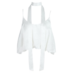 FTT FlyTheTruth『微醺信号』 花苞吊带背心女夏无袖系带短款上衣