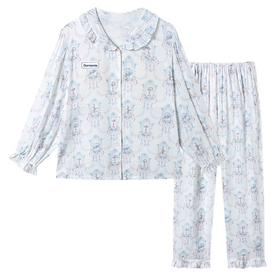 Domiamia纱布春夏透气月子睡衣