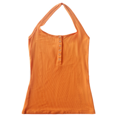 LONSLAN 25SUMMER 挂脖系扣背心