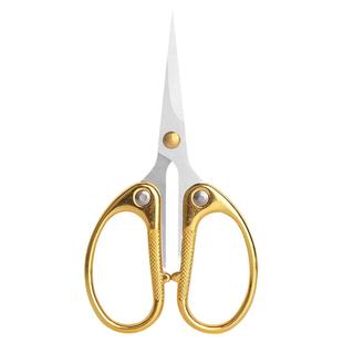 锌合金小剪刀迷你小号办公不锈钢家用手工线头剪尖头刺绣茶叶剪子