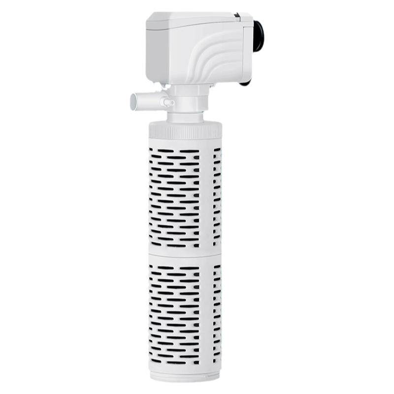 鱼缸过滤制氧一体机过滤器小型净水循环三合一养鱼水泵水族箱静音