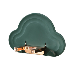 折叠吹风机置物架浴室卫生间支架电吹风挂架吹风筒架子免打孔通用