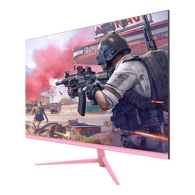 粉色24/27/32寸144/165HZ台式电脑显示器2K液晶女生少女粉电竞屏