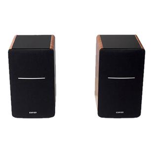 漫步者R1200BT多媒体音响台式电脑桌面蓝牙音箱2.0木质书架居家用