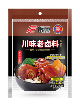 饭巢古法熬制川味五香老卤料饭巢