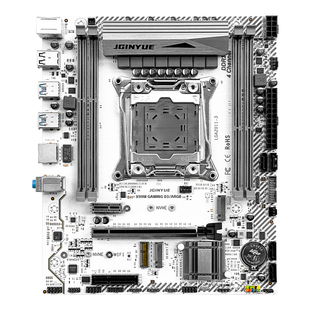 精粤X99主板2011针DDR3四通道台式游戏CPU套装E5 2666V3 2696V4