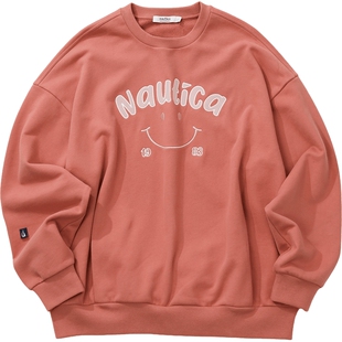 【蔡徐坤同款】 nautica白帆 重磅休闲经典圆领卫衣KW5329