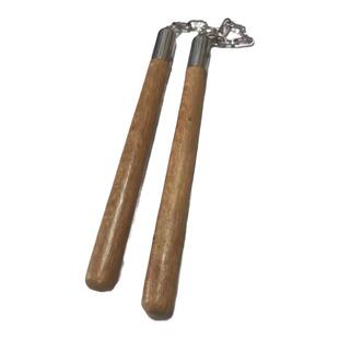 花梨木双节棍成人海绵双截棍实木专业实战儿童防身不锈钢玩具甩棍