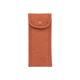 韩国Romane搭扣防水便携笔袋男女简约纯色系文具铅笔盒柔软收纳包