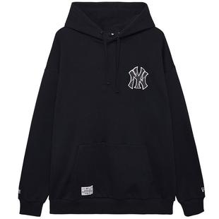 New Era纽亦华秋冬新款MLB美式连帽卫衣重磅上衣纯棉棒球男女复古