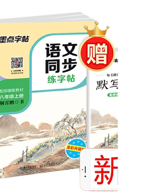当当网初中生语文同步生字练字帖