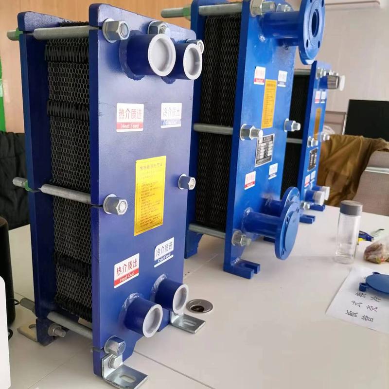 电力采暖用板式换热器10平方换热器工业用蒸汽泳池冷热水热交换器