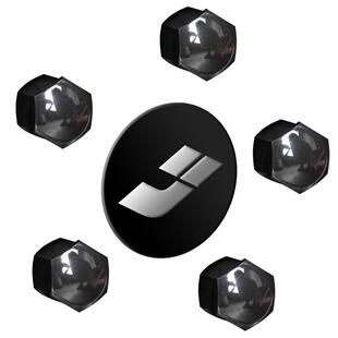 适用理想i6i8 L6 L7 L8 L9 ONE轮毂轮胎螺丝帽保护装饰盖黑化防锈