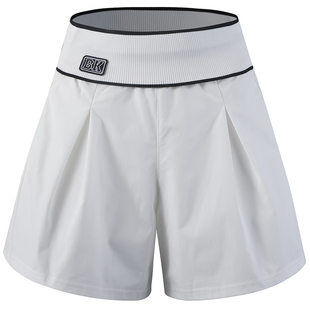 网红运动短裤女宽松遮肉高腰防走光显瘦跑步健身裤假两件瑜伽热裤