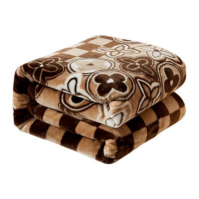 恒源祥冬季加厚拉舍尔毛毯