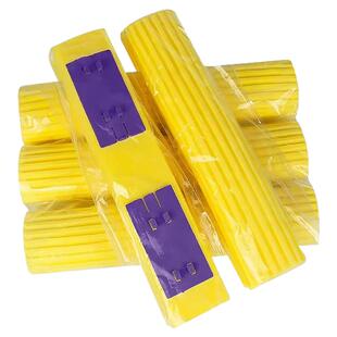 10个装墩布头对折式胶棉拖把头家用吸水海绵替换装拖布海棉头通用