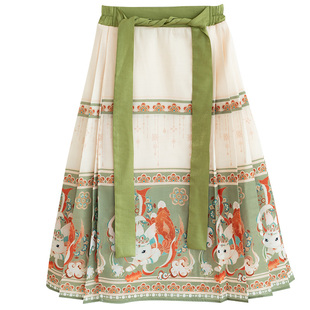 马面裙女童套装春秋2026新款儿童汉服小女孩中国风新中式古风唐装