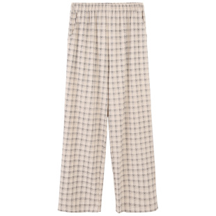 安之伴【巨柔软】睡裤女春秋季2026新款纯棉长裤单裤可外穿家居服