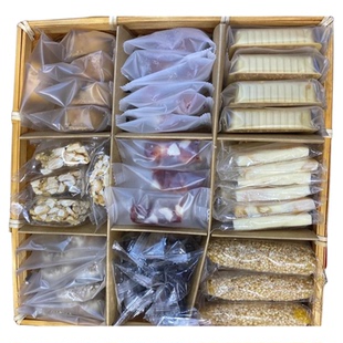 探大钱九宫格竹编礼盒多种茶点送礼独立包装休闲小零食泉州伴手礼