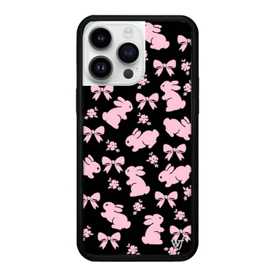 粉色小兔子苹果手机壳欧美