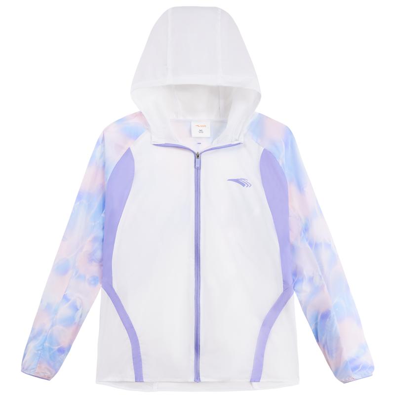 【搜3件65折】小光甲安踏儿童防晒衣女童皮肤衣薄荷抗菌轻薄外套