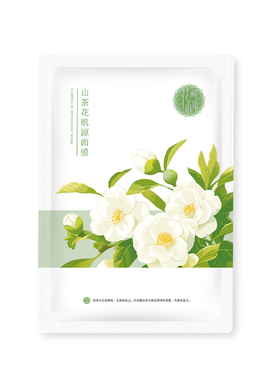 补水保湿中国面膜花间小语25ml