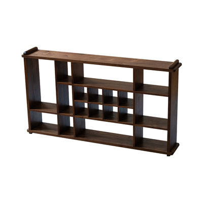 有清堂北美黑胡桃木吊柜格架