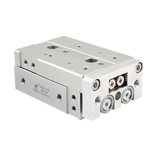 星辰小型精密导轨滑台气缸HLS/MXS12/8/6/16/20-10X50X30X40*100S