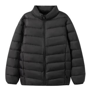 巴拉巴拉儿童轻薄羽绒服男童连帽外套中大童内胆2025冬季新款童装