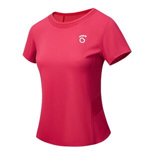 马孔多女子抑菌短袖银离子3A抗菌吸湿速干舒适透气运动跑步T恤