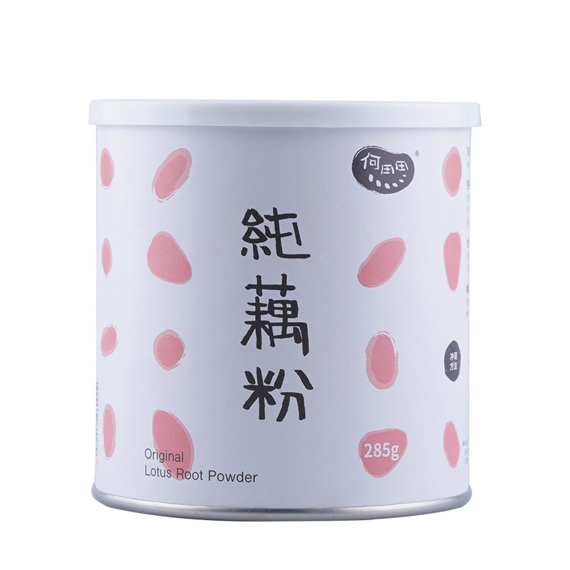 若谷何田田 |古法纯藕粉天然莲藕手工孕妇原味不甜罐装桂花调味