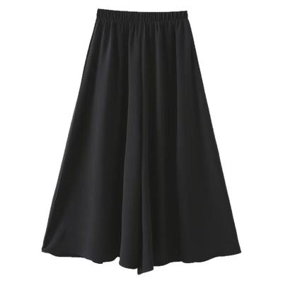 宽松大码显瘦慵懒垂感阔腿裙裤