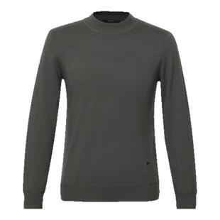 【100%阿拉善羊绒】迪柯尼12G高级圆领羊绒衫男士品质通勤针织衫