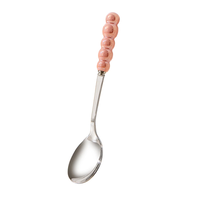 珍珠陶瓷不锈钢勺子个人专用