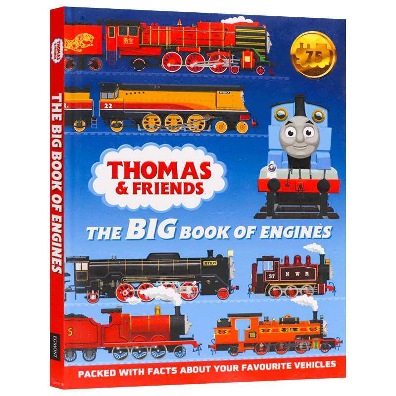 托马斯和朋友们 小火车大书 英文原版绘本 Thomas & Friends The Big Book of Engines 精装 儿童英语启蒙读物 英文版进口原版书籍