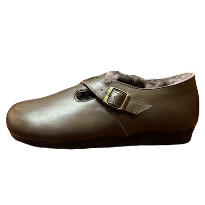 加厚保暖羊皮毛勃肯鞋棉鞋子