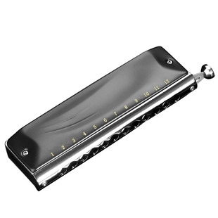 JDR嘉德瑞半音阶口琴专业演奏12孔c调GM-0648初学者学生入门练习