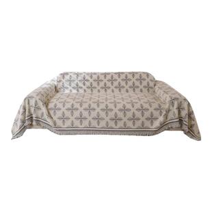 2026新款奶油风高级感沙发盖布四季通用全包万能一整张沙发盖毯巾