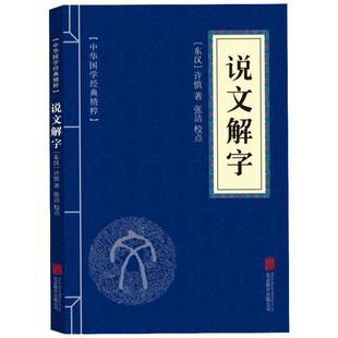 说文解字 汉字原文译文解析 趣说汉字妙词俗语解汉字名句名言警句词语中文工具书中小学生启蒙字形考究字源的文字详解部首咬文嚼字