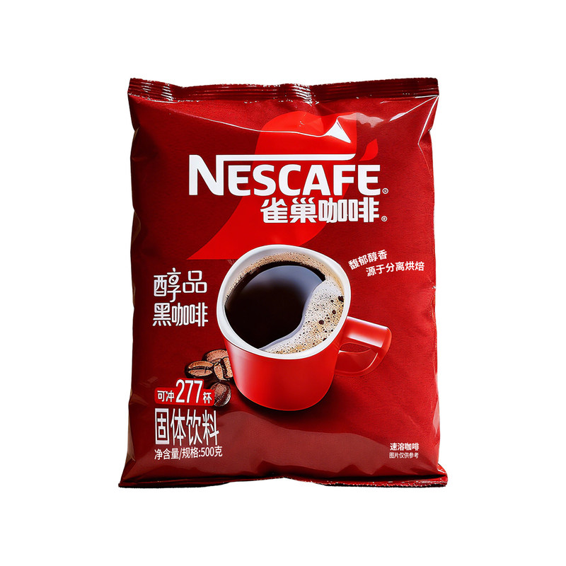 雀巢醇品咖啡500g袋装
