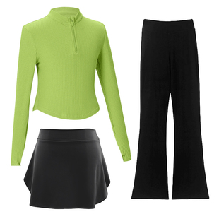 儿童舞蹈服上衣秋冬长袖芭蕾舞服形体服外套女童中国舞练功服套装