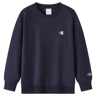 【加绒】Champion冠军男女儿童24冬小C刺绣百搭多色圆领卫衣外套