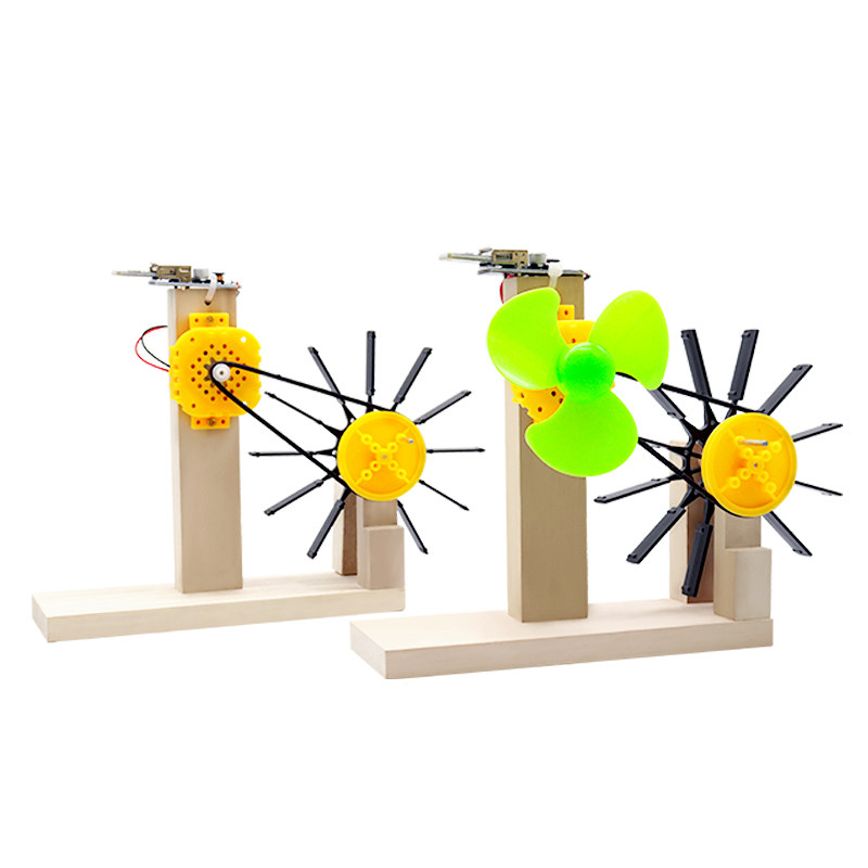 水轮发电机模型DIY手工 科技小制作 小发明科学实验创意小学生