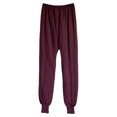 手工桑蚕丝加厚大码中老年保暖裤